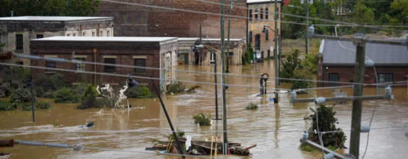 The headquarters of NOAA’s National Centers for Environmental Information in Asheville, North Carolina, saw extensive flooding due to Hurricane Helene along with the rest of the city (Photo By: NOAA).
